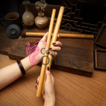 Bat din lemn natural de bambus pentru masaj 002294 terapeutic/anticelulitic de 60 cm